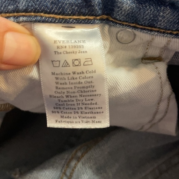 Everlane The Cheeky jeans size 30 - Picture 9 of 9